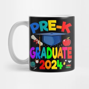 Preschool Graduation 2024 Pre-k Graduate Kids Boys Girls Mug
